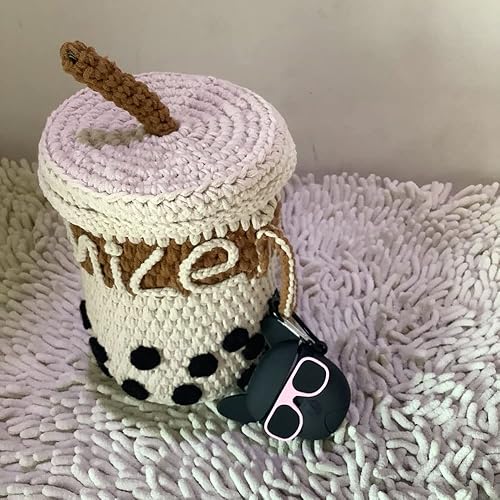 Miniatura 5 de Funda de silicona genial para auriculares compatible con Airpods2 y Airpods2 y Airpods, divertida funda con llavero de perro para niños, niñas y