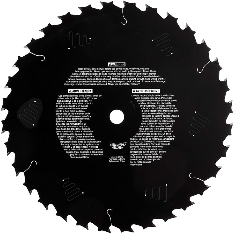 SKIL 16-5/16 In. Magnesium Worm Drive Skilsaw Circular Saw + SKILSAW SPT1000 16-5/16'' 32T Circular Saw Blade