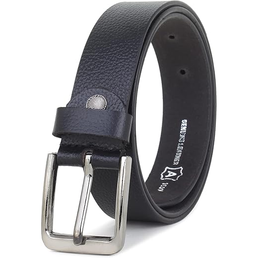 Zacharias Boys Leather Belt Black