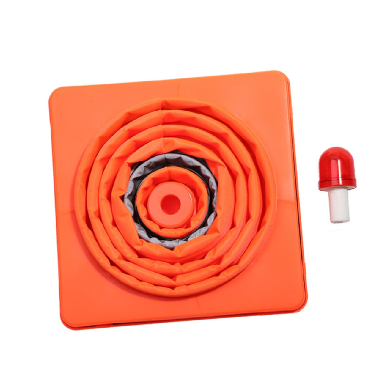 Cône Routier Pliable Réfléchissant 1 Pièce, avec Lampe LED
