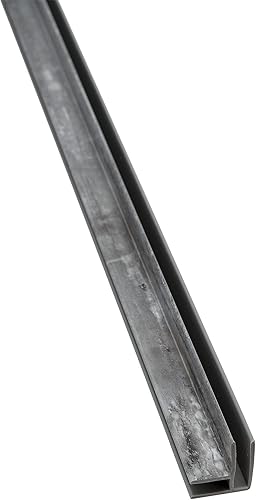 Miniatura 25 de Palisade Borde de vinilo de esquina interior en roble gris (muestra de 6 pulgadas)