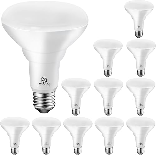 Miniatura 9 de Energetic - Bombillas LED empotrables BR30, equivalente a 85 W, regulables, blanco suave, 2700 K, luces de inundación para interiores para latas