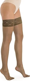Marilyn Sheer - Calcetín de 30 deniers, color azul, talla 1