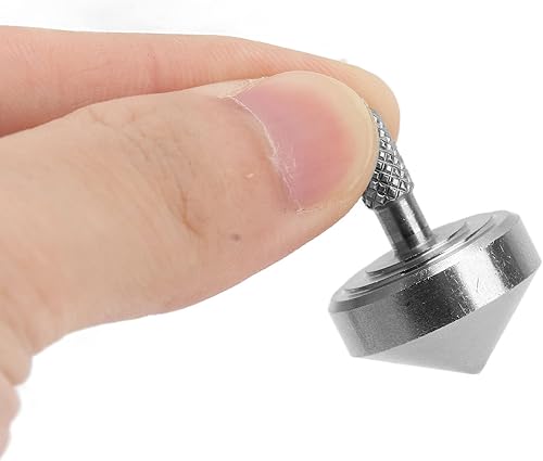 Miniatura 9 de Juguete giratorio para ansiedad, giroscopio giratorio portátil, para oficina, alivio de ansiedad, TDAH, giroscopio giratorio, giroscopio de metal