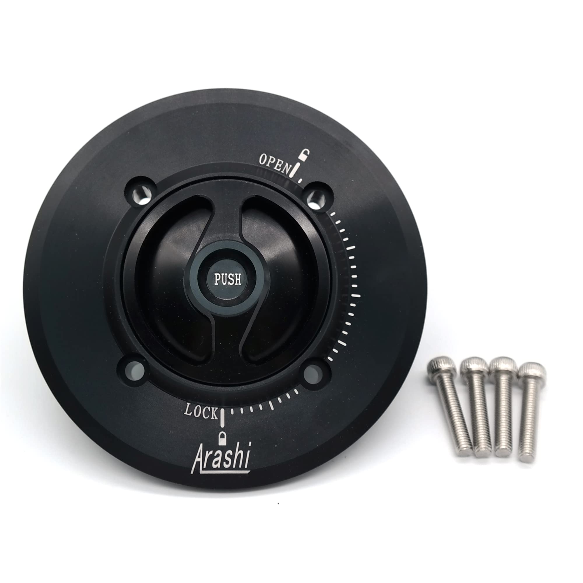 Keyless Fuel For Gas Tank Cap Cover Fit For Kawasaki Fit For ZX-9R