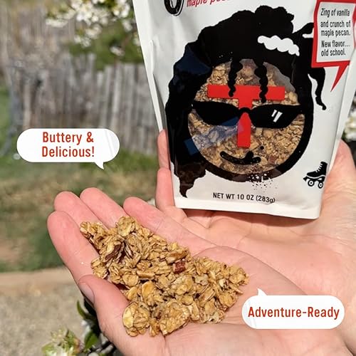 Miniatura 6 de Taos Bakes Trailblazer Maple Pecan + Granola de vainilla de Madagascar, sin gluten, 10 onzas (paquete de 6)