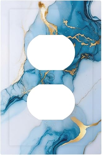 Miniatura 38 de Cubiertas Decorativas para Tomacorrientes Boho Floral Beige Flor y Hoja Botánico 1 Gang Interruptor de Luz Dúplex Placa Cubierta Placas de Boho