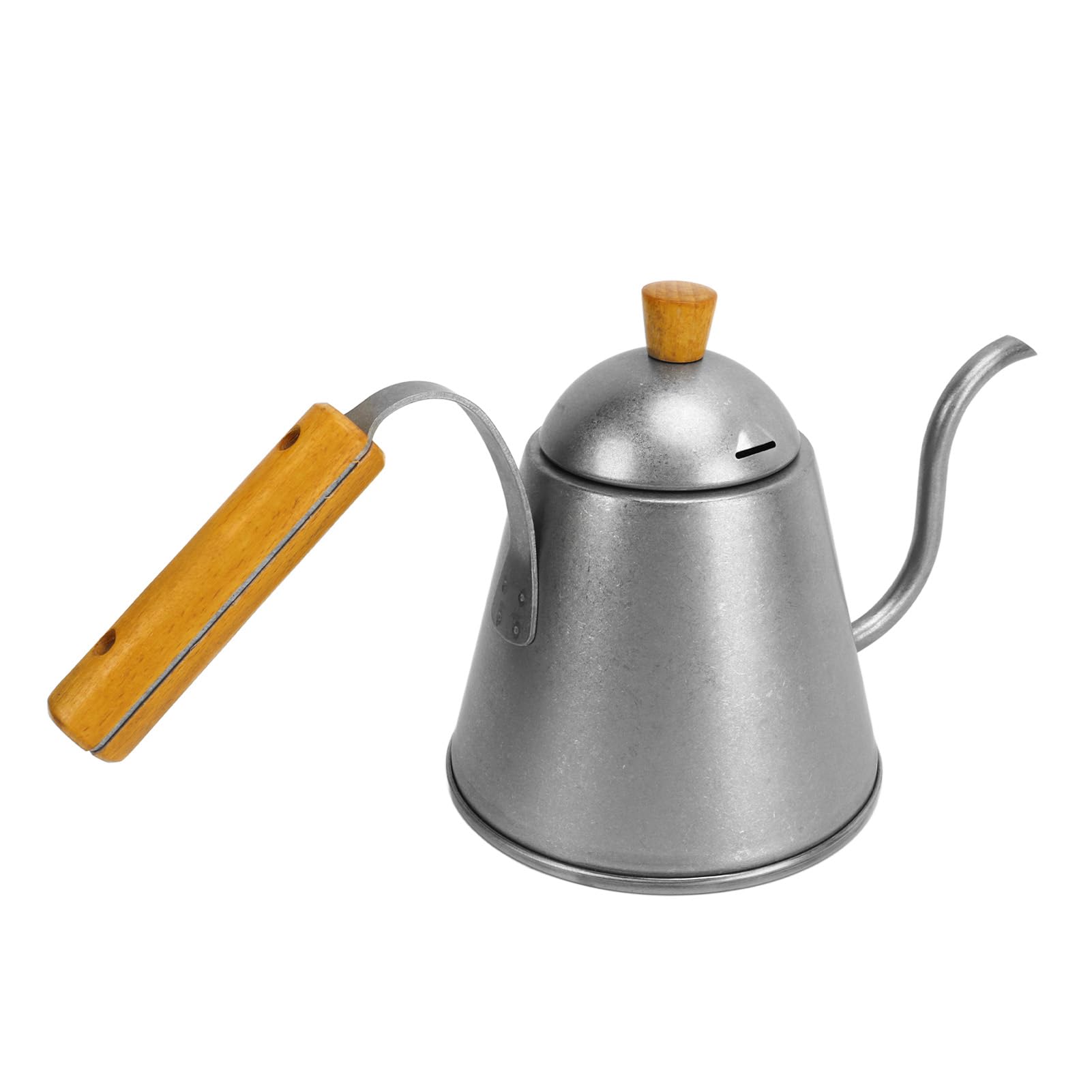 Czajnik do Kawy Nalewany o Pojemności 1000 Ml Czajnik do Kawy z gęsią szyją ze Stali Nierdzewnej i długą wąską wylewką Ergonomiczny Uchwyt Domowego Biura Cafe Camping Parzenie i Herbaty