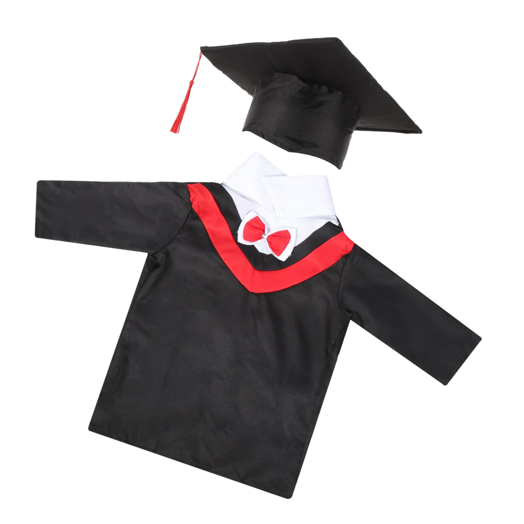 2022 Suit Cap and Gown Kids Kit Kids Suit Robe Master and Gown Toddler Dress Costume Sweet Child Tassel Cap and Gown Size 2 As shown