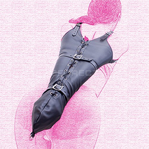 MFMYEE Gants sexuels, bondage monoglove extrême main bras restrictions menottes BDSM
