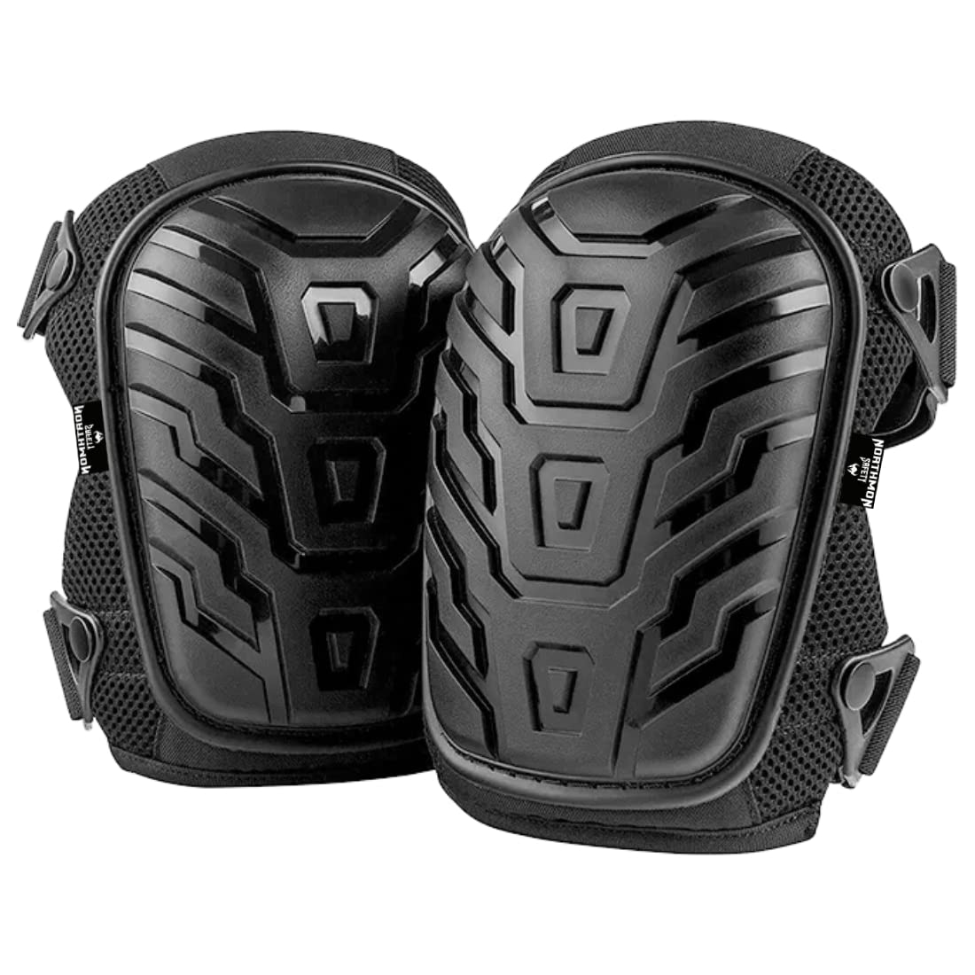 Professional Knee Pads for Work; Construction, Plumbing, Carpenter Gardening, Knee Pads for Men and Women with Thick Gel Cushion, Strong & Heavy Duty Industrial Tactical Knee Pads