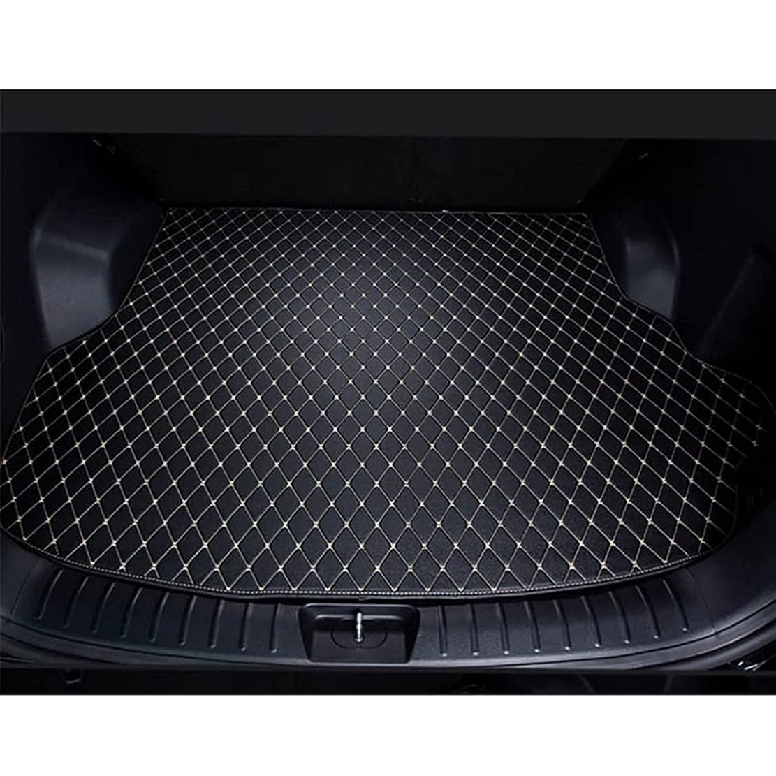 Tapis de coffre en cuir luxe pour Hyundai Sonata 2020 sur mesure - 7