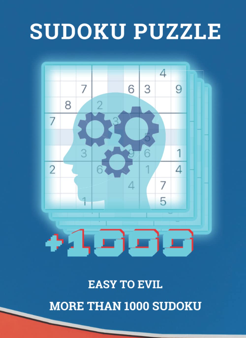 soduku puzzles: +1000 sudoku puzzles for adults easy to evil large print sudoku