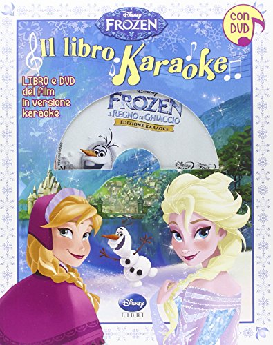 Preisvergleich Produktbild Il libro karaoke. Frozen. Con DVD