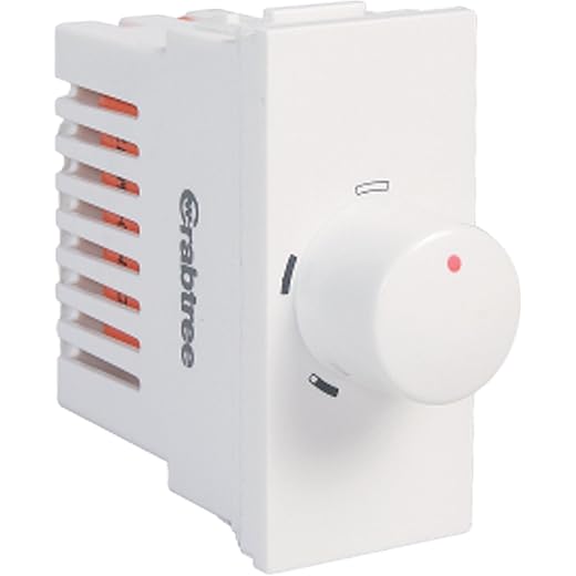 Havells Crabtree Athena 1M Fan Regulator White