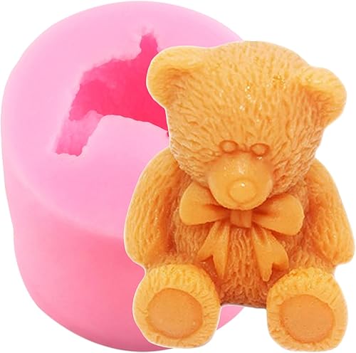 Miniatura 7 de Mujiang Juego de 5 moldes de silicona para decoración de pasteles, cupcakes, caramelo, chocolate, pasta de goma de mascar de chocolate, arcilla