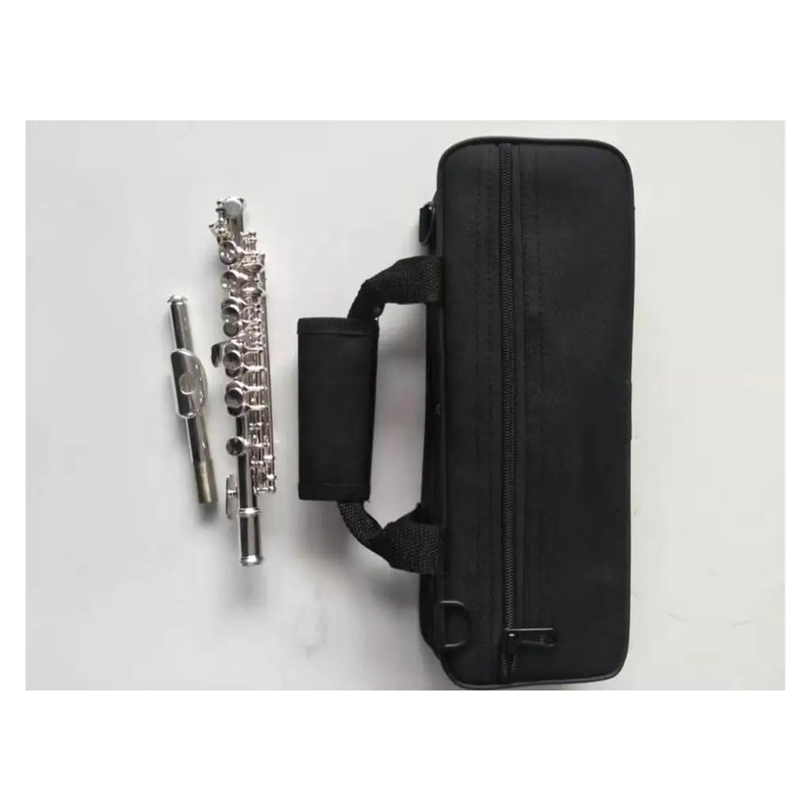 Professionale Flauto Traverso Ottavino Stile Americano Cupronichel Nichelato 16 Fori Mezza Misura Flauto C Tone Ottavino Con Custodia
