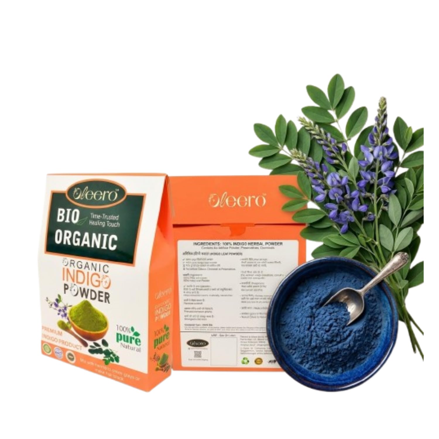 100% Pure Indigo Herbal Powder for Hair | Natural Hair Dye, Chemical-Free, No Preservatives | Adds Shine, Helps Reduce Dandruff | 150g-picture-35