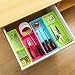 VANORIG Creative Storage Drawers Drawer Organizers Plastic Drawer Dividers Drawer Storage Box Stationery Makeup Organizers,Set of 4 (Assorted Colors)