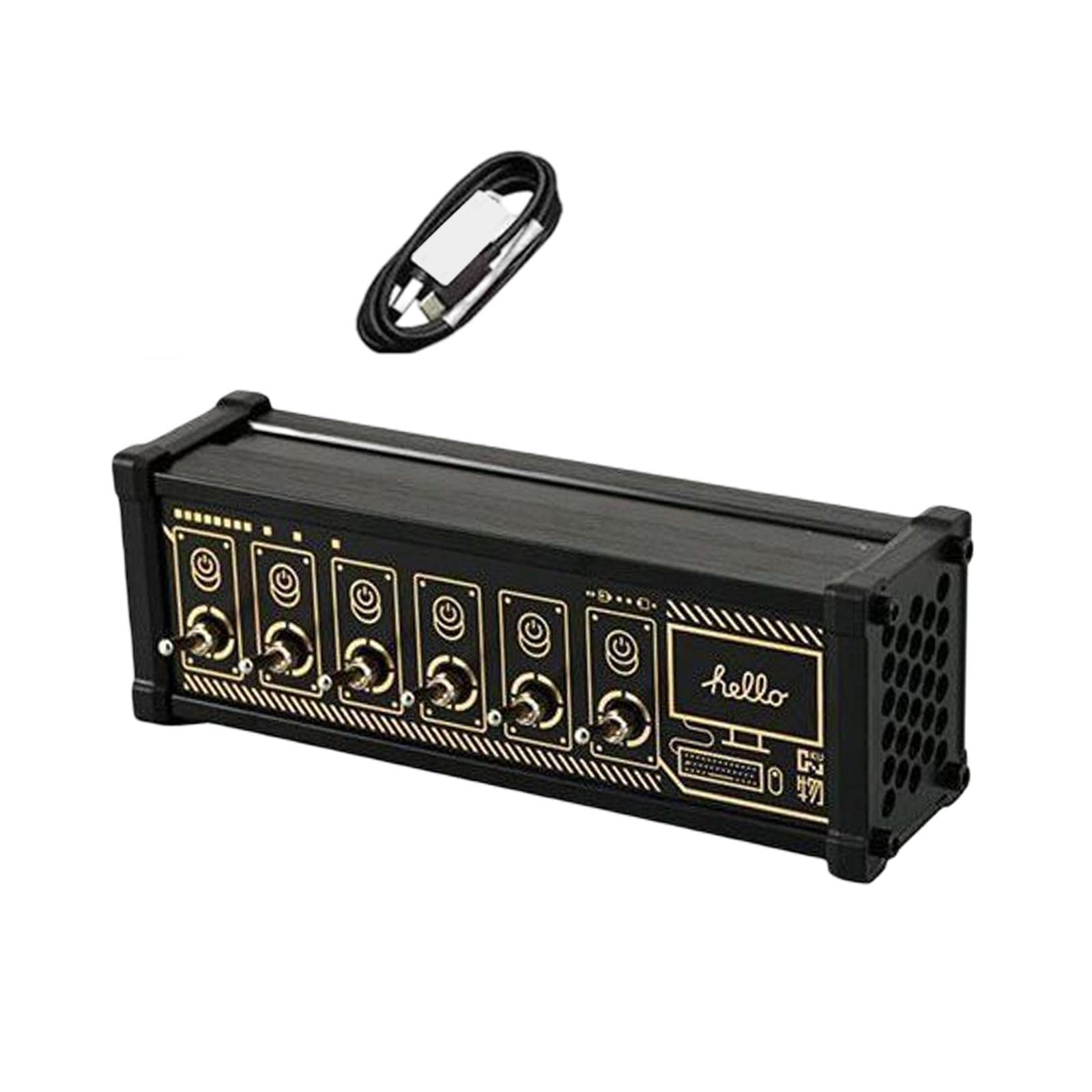Hub USB Compact à 6 Ports avec Connecteur Type C - Vos Appareils, Classic