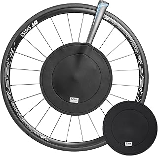 GORIX(ゴリックス)自転車用ディスクブレーキカバー2枚セット ロードバイク mtb ディスクブレーキ ローターカバー ガード(GX-DBCOVER) 保護カバー 輸送 ディスクロード ネオプレーン素材 防水性と耐久性 輪行