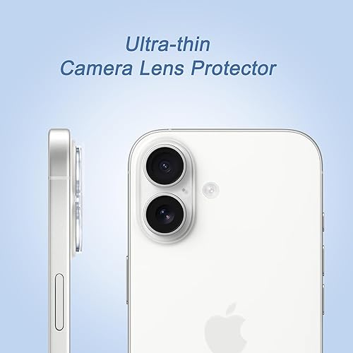 Miniatura 92 de Ailun Paquete de 2 protectores de pantalla para iPhone 12 Pro Max [6.7 pulgadas] + 2 protectores de lente de cámara, película de vidrio templado