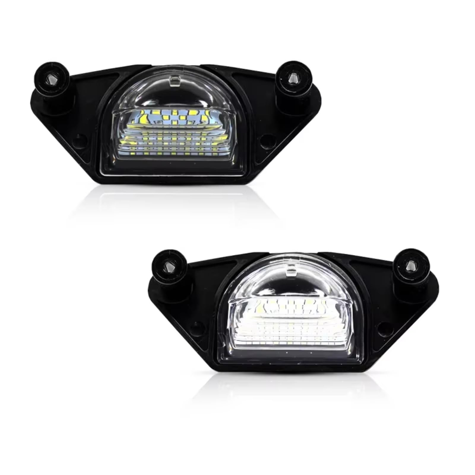 Conjunto de luz de matrícula para Pontiac Aztek 2001-2005 y Fiero 1984-1988. Bombilla de matrícula 16519986.