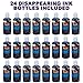 ArtCreativity Disappearing Magic Ink in Blue (Pack of 24) 1oz Squeezable Bottles, Prank Stuff for Kids, Prank Party Favor, Funny Gag Gifts for Kids and Adults