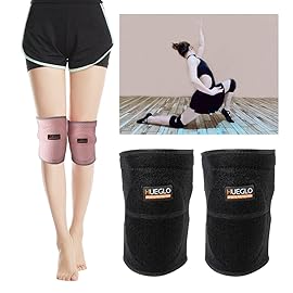 HUEGLO Dance Knee Pads for Volleyball for Girls,Kids Knees Protective Soft Sponge Knee Pads for Avoid Floor Burns & Bruising,1Pair,Pink,Large