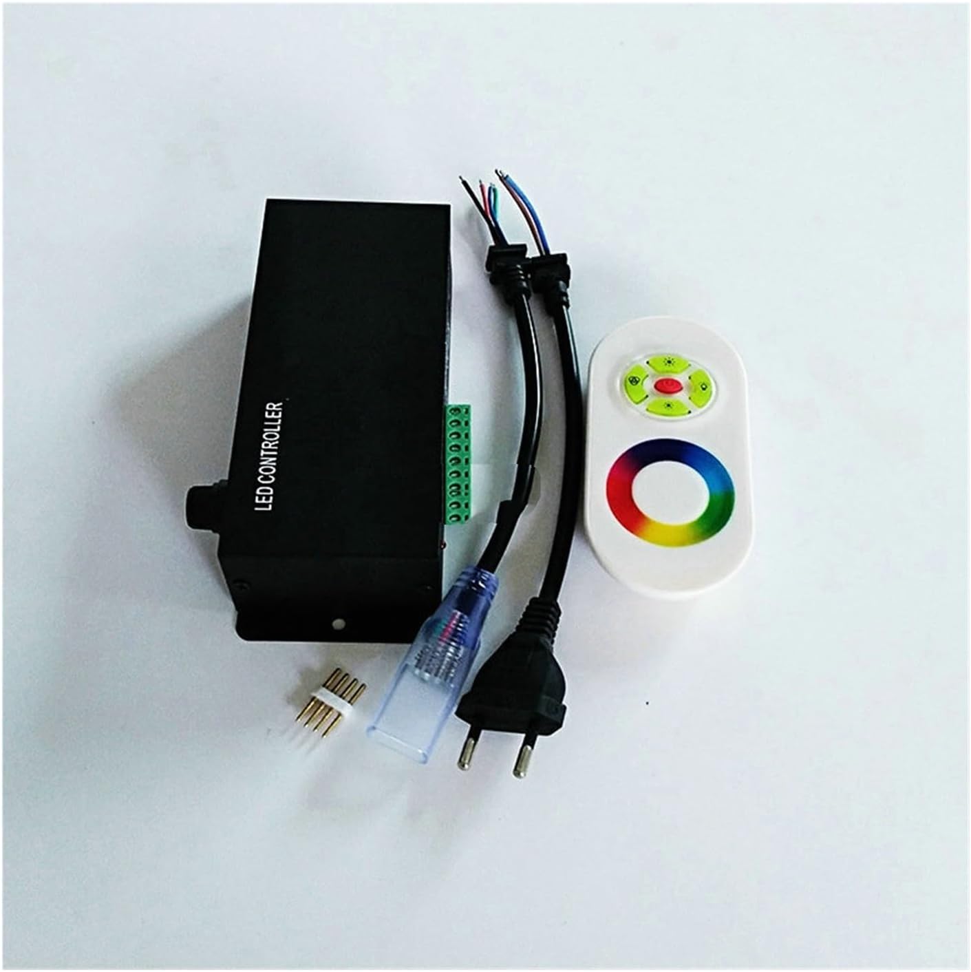 220V high Power Touch RGB dimmer Remote Control LED Light Strip Controller