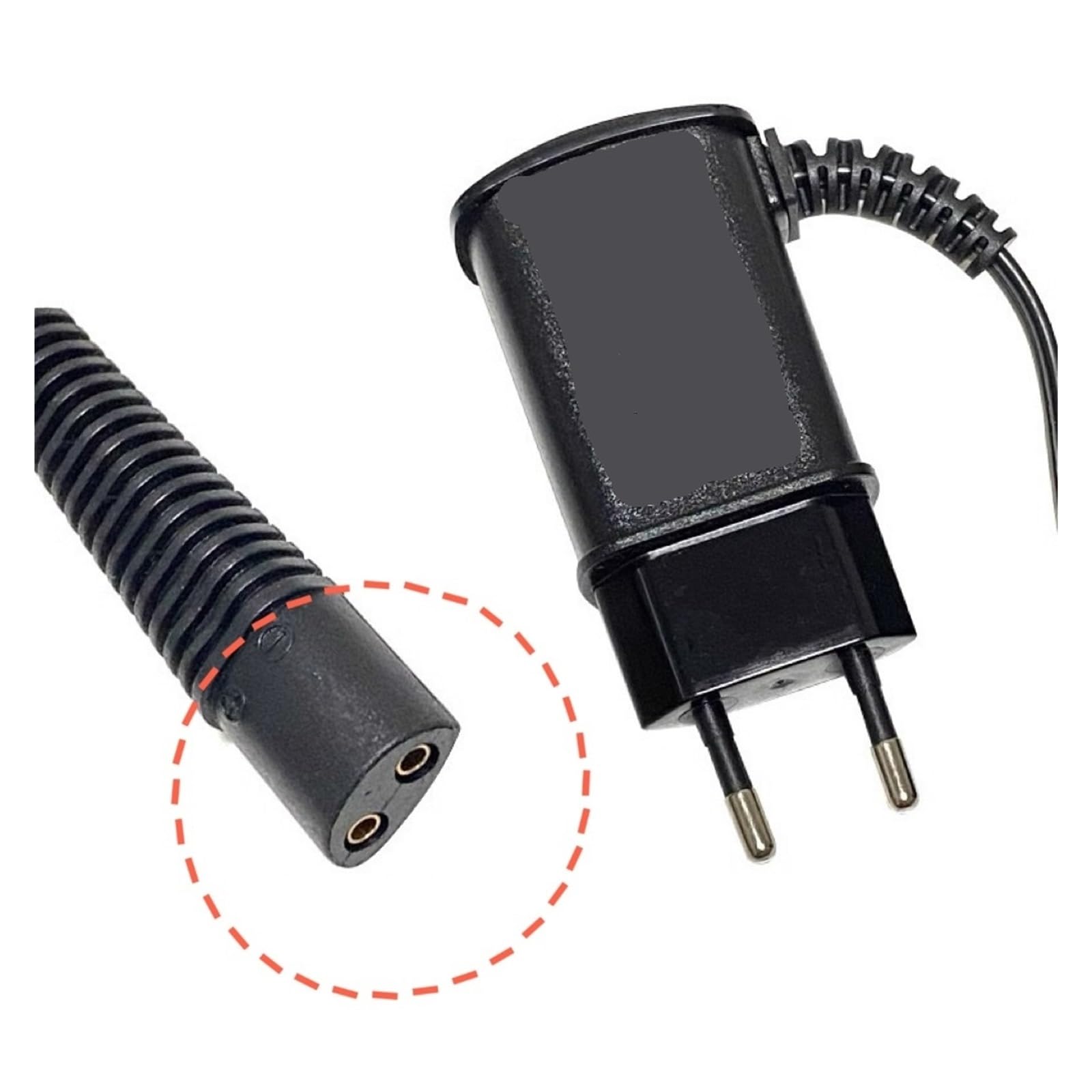 Caricatore For Rasoio, Compatibile Con Babyliss FXFS2 FXRF2 | Accessorio for rasoio elettrico con adattatore di alimentazione for rasoio(1 US charger)