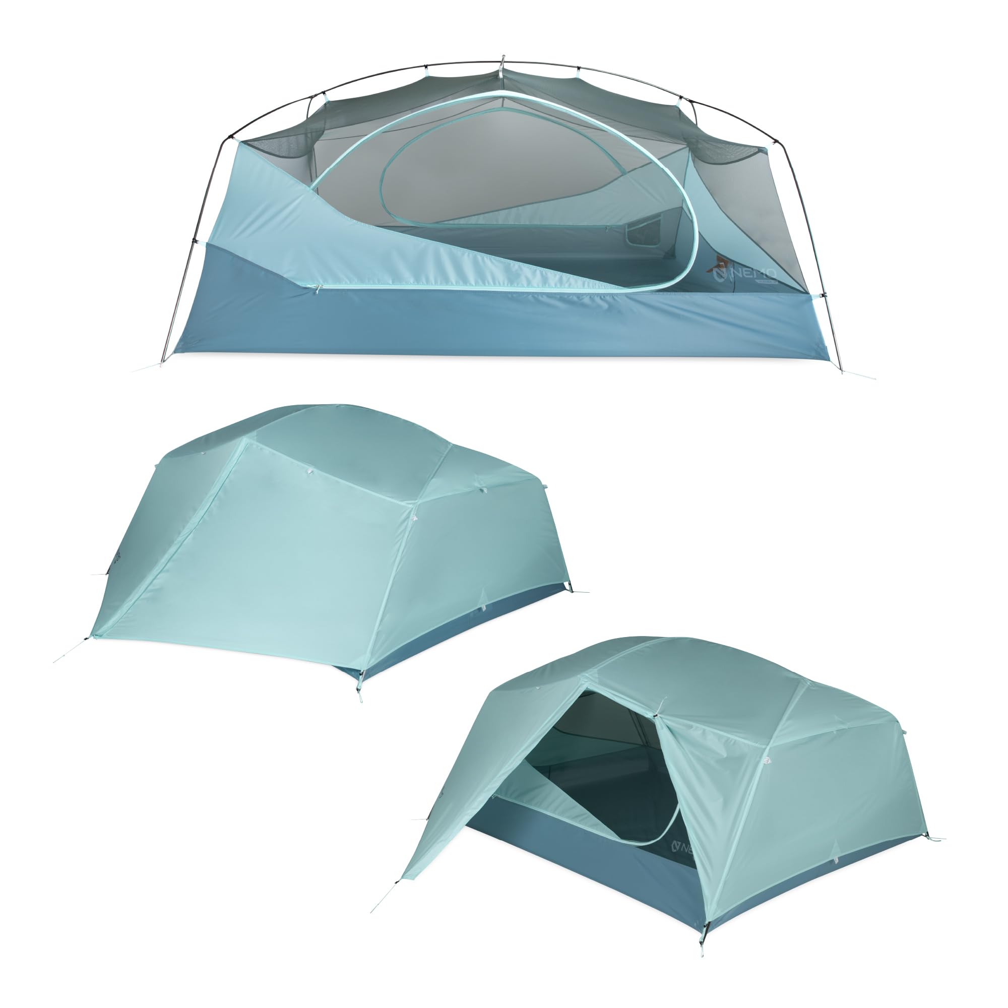 Aurora Backpacking Tent & Footprint | Spacious, Family, Camping, 3-Season
