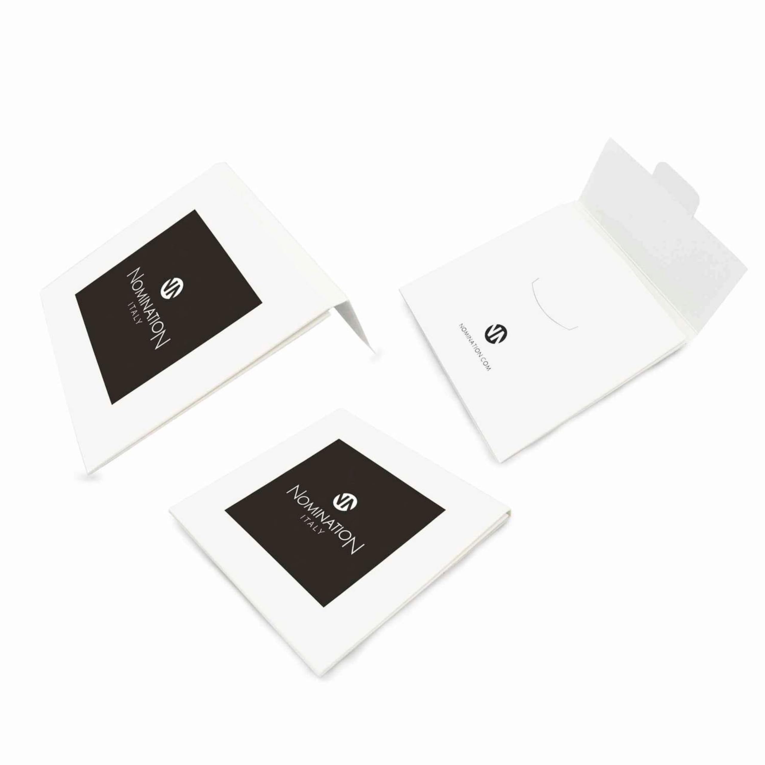 Nomination | Bracciale Donna in Acciaio con 3 Pietre e 3 Cristalli Sfaccettati – Bracciale Elegante Realizzato in Italia - Misura Estendibile 18/19 cm