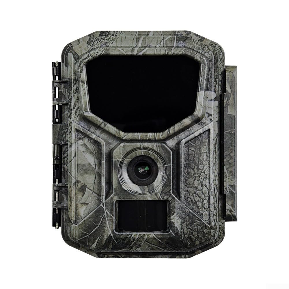 Cámara de vida silvestre 8K de 60 MP, panel solar WiFi habilitado para visión nocturna activado por movimiento para caza, observación de aves, exploración de la naturaleza, 23 x 13 cm