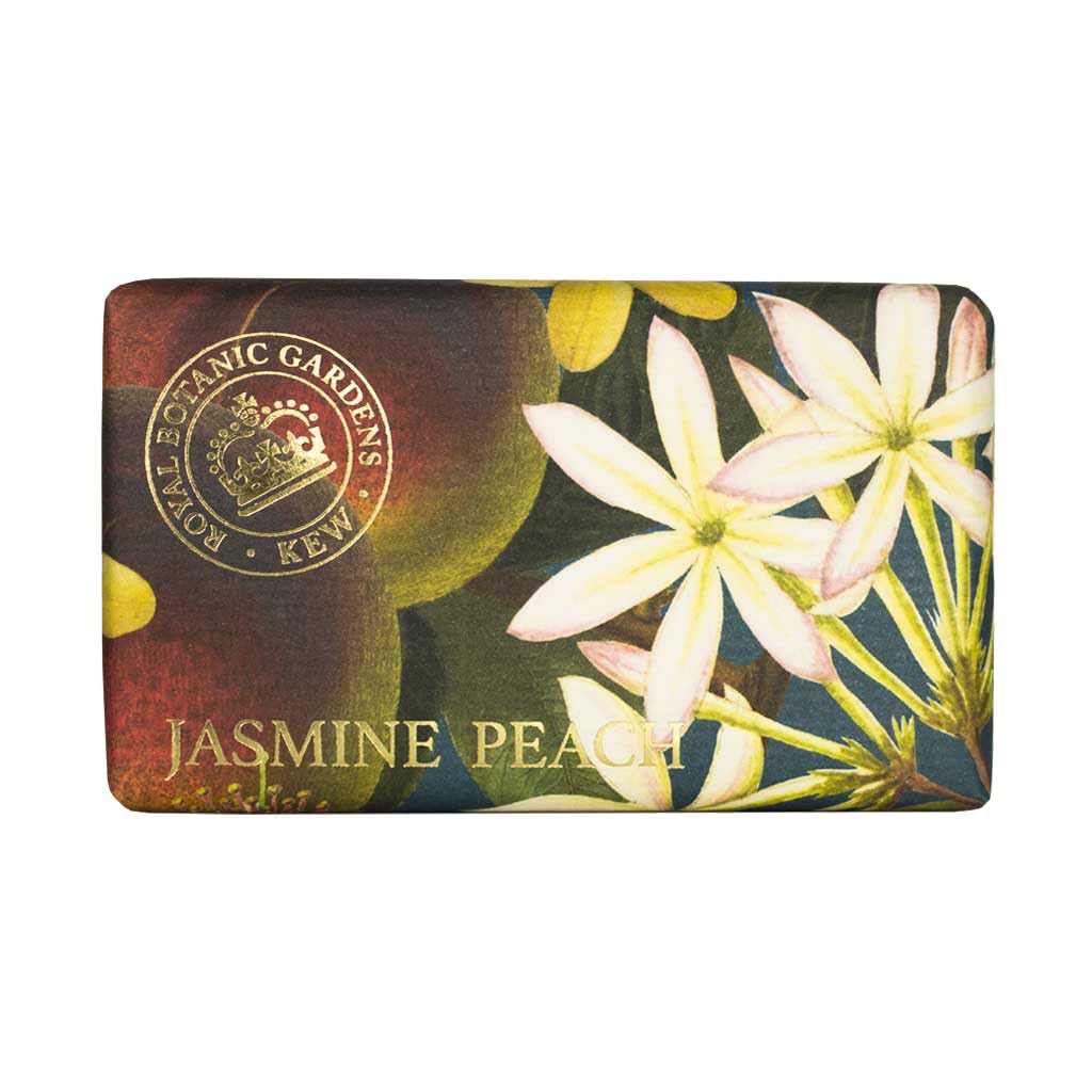 Royal Botanical Gardens, Kew Jasmine Peach Luxury Burro di karitè e sapone da 240 g