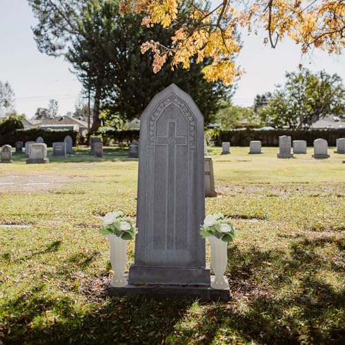 Vase commémoratif en céramique pour fleurir dignement la tombe familiale