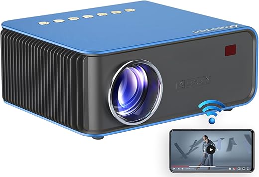 XElectron WiFi S2 Full HD 1080p Resolution Projector | 150″ (381 cm) Display | 8400 Lumens | Screen Mirroring, YouTube | HDMI, AV, USB, Audio Out…