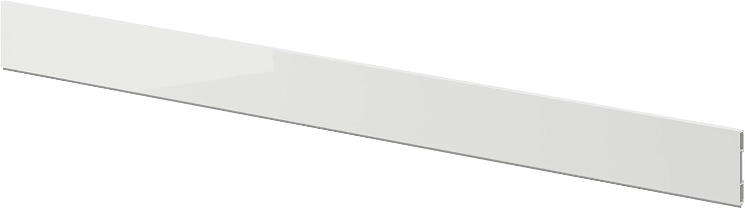RINGHULT plinth, 220x8 cm, high-gloss light grey