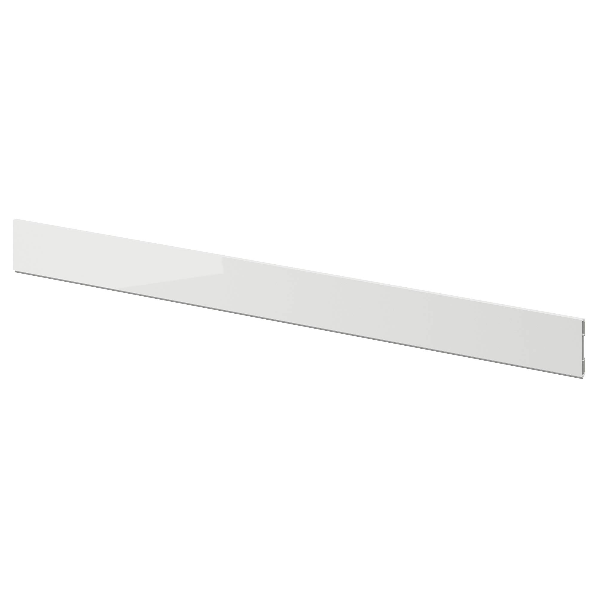 Plinthe RINGHULT gris clair brillant pour cacher pieds de meuble