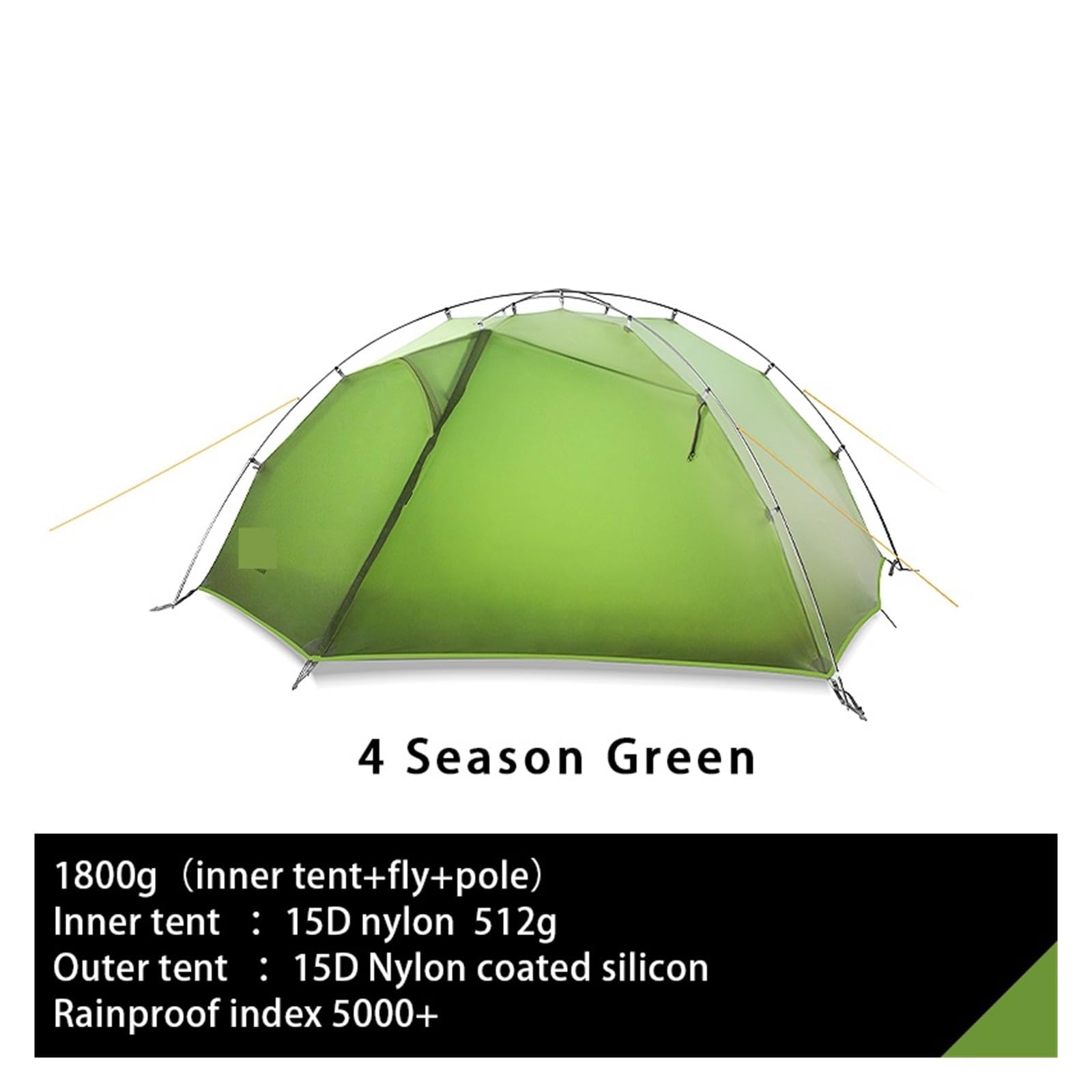 3F UL GEAR 2人用ダブルウォールテント 国内配送【3F UL Gear】3シーズン グランドシート付【3色