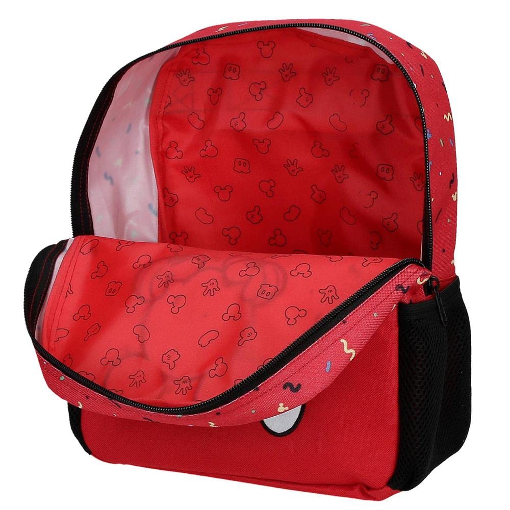 Disney Niños Equipaje- Bolsa de Mensajero, Rojo, Tailla Unica