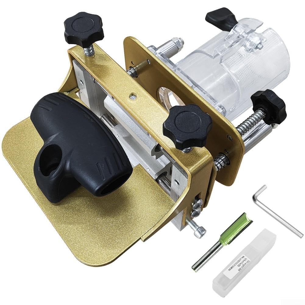 Outil de Rainurage pour bois 2-en-1 Alliage pour aluminium Outil