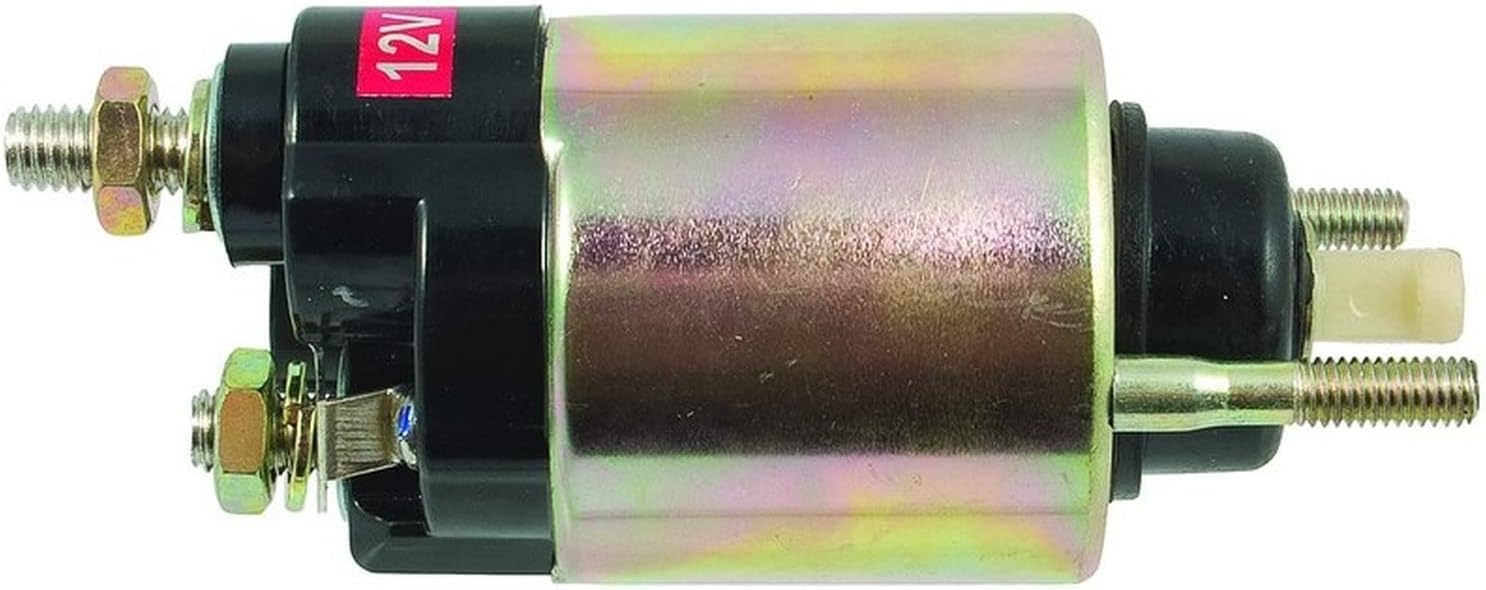 OEG Parts New 12V Starter Solenoid Compatible With 1996 1997 1998 1999 Toyota Tercel, Paseo 3-Terminal 153400-3750, 28150-11080-1, 28150-16160