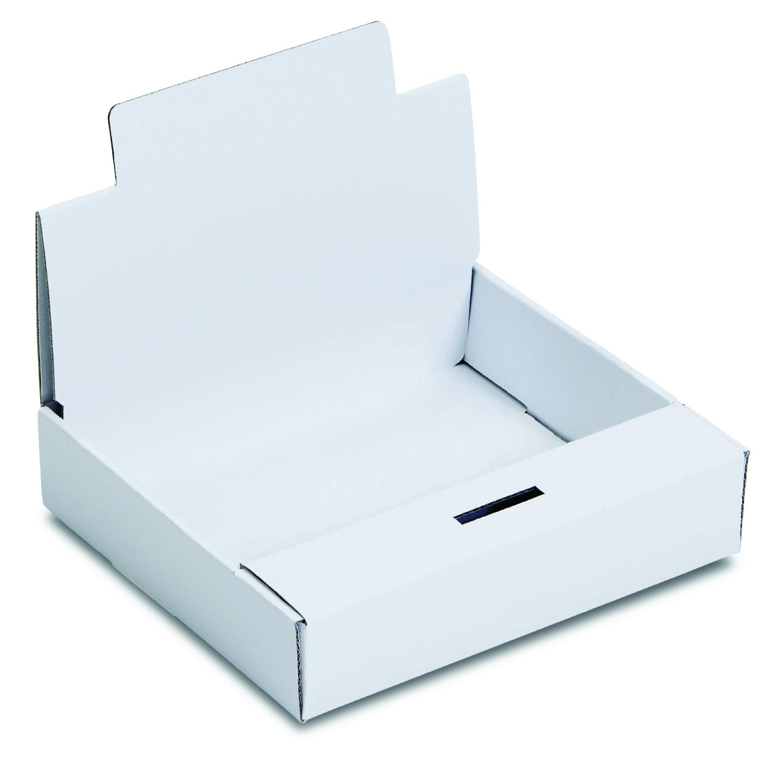 White Cardboard Charity Collection/Display Box – Pack of 6