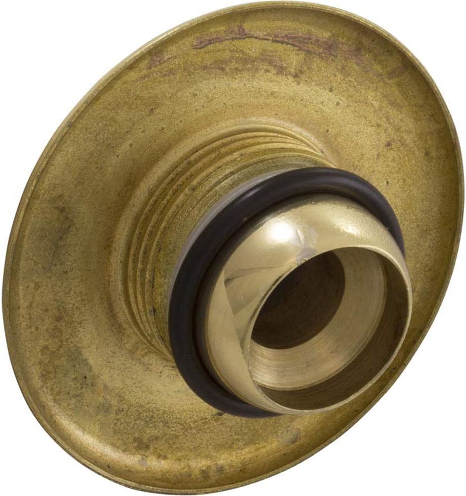 Escutcheon, BWG/HAI Slimline, Smth, w/Dir Eyeball, Brass