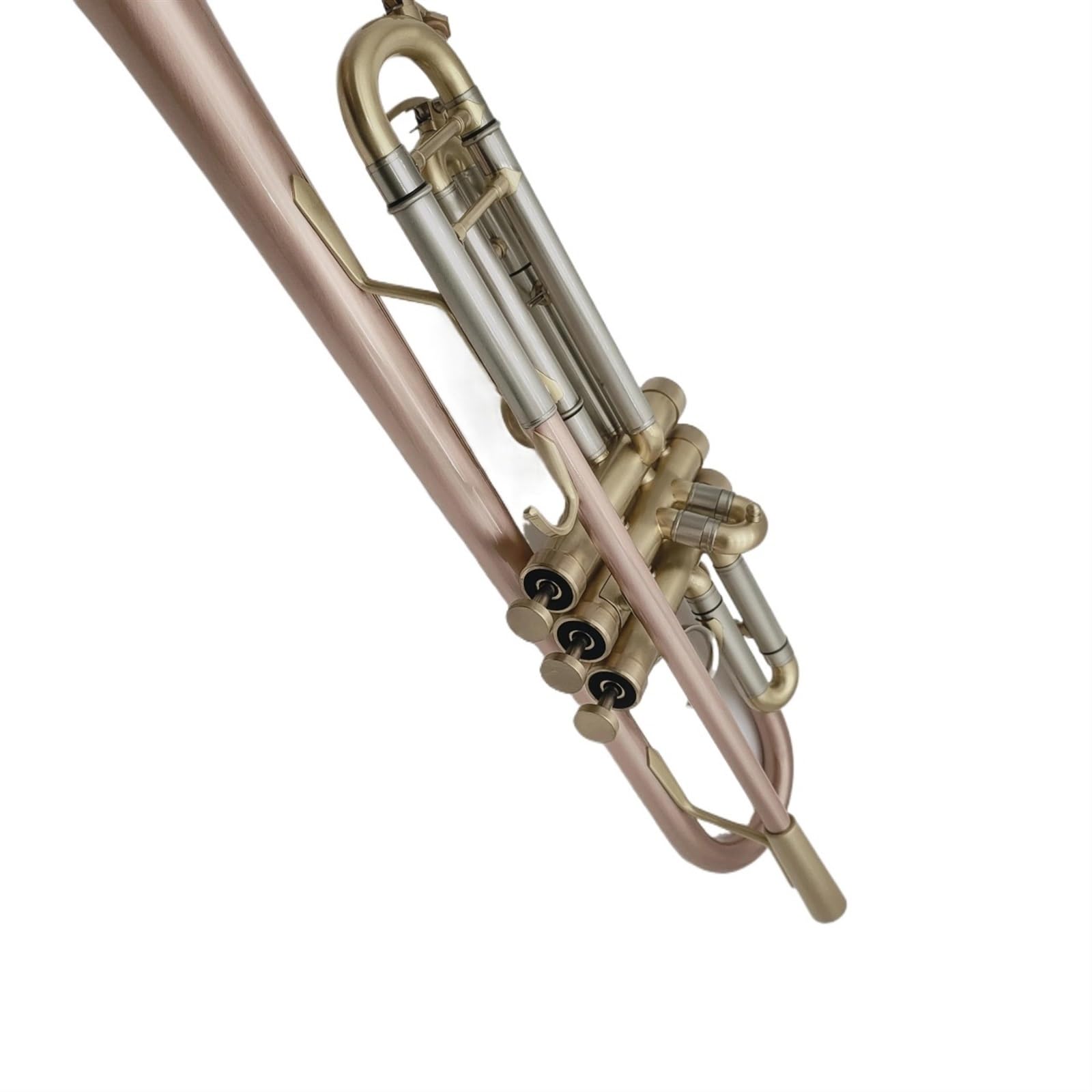 trąbka dla początkujących Początkujący Bb Trąbka Mosiądz Lakierowany Metal Instrument Muzyczny Profesjonalny Z Etui Rękawice