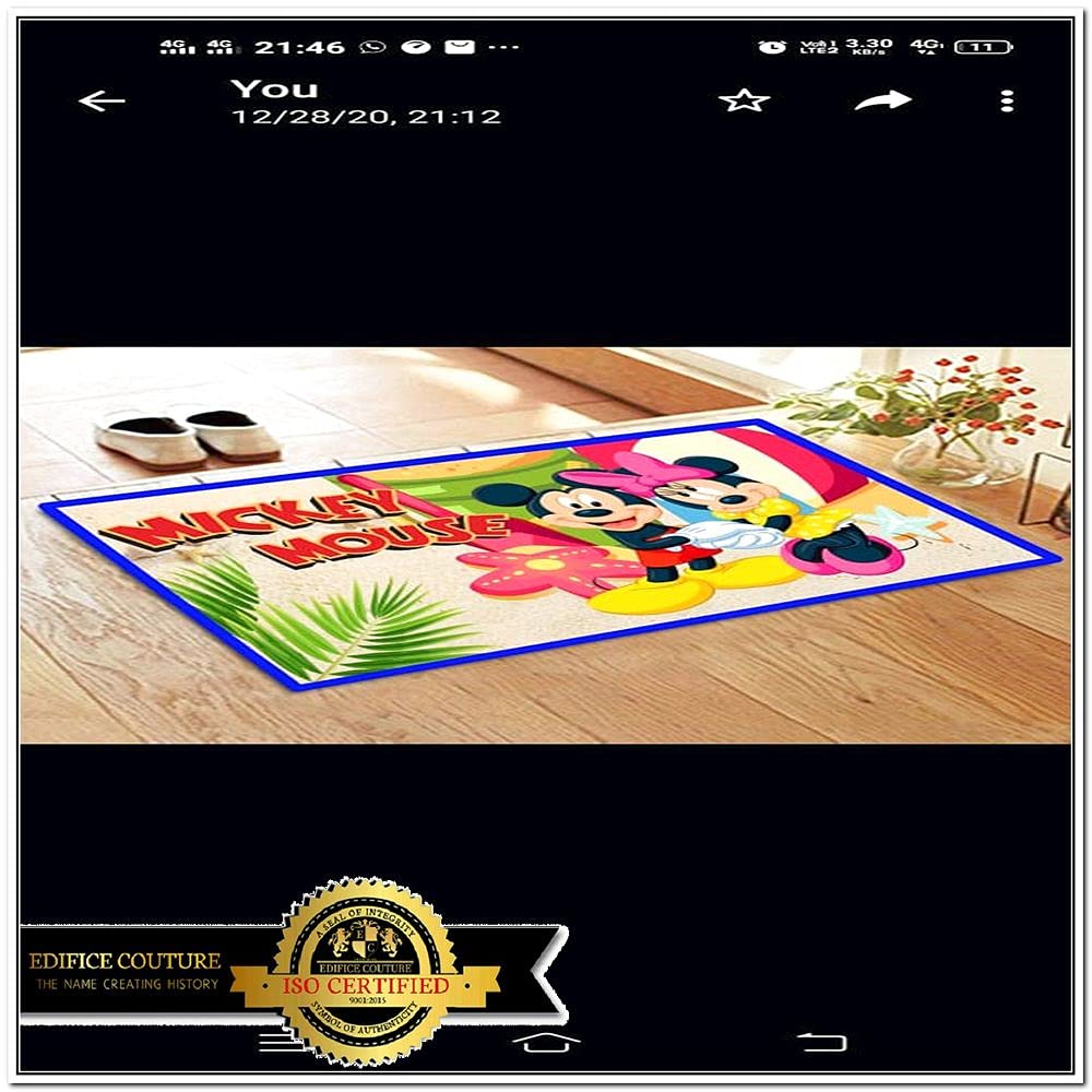 Edifice Couture Imported Rubber Digital Printing Digital Print Door