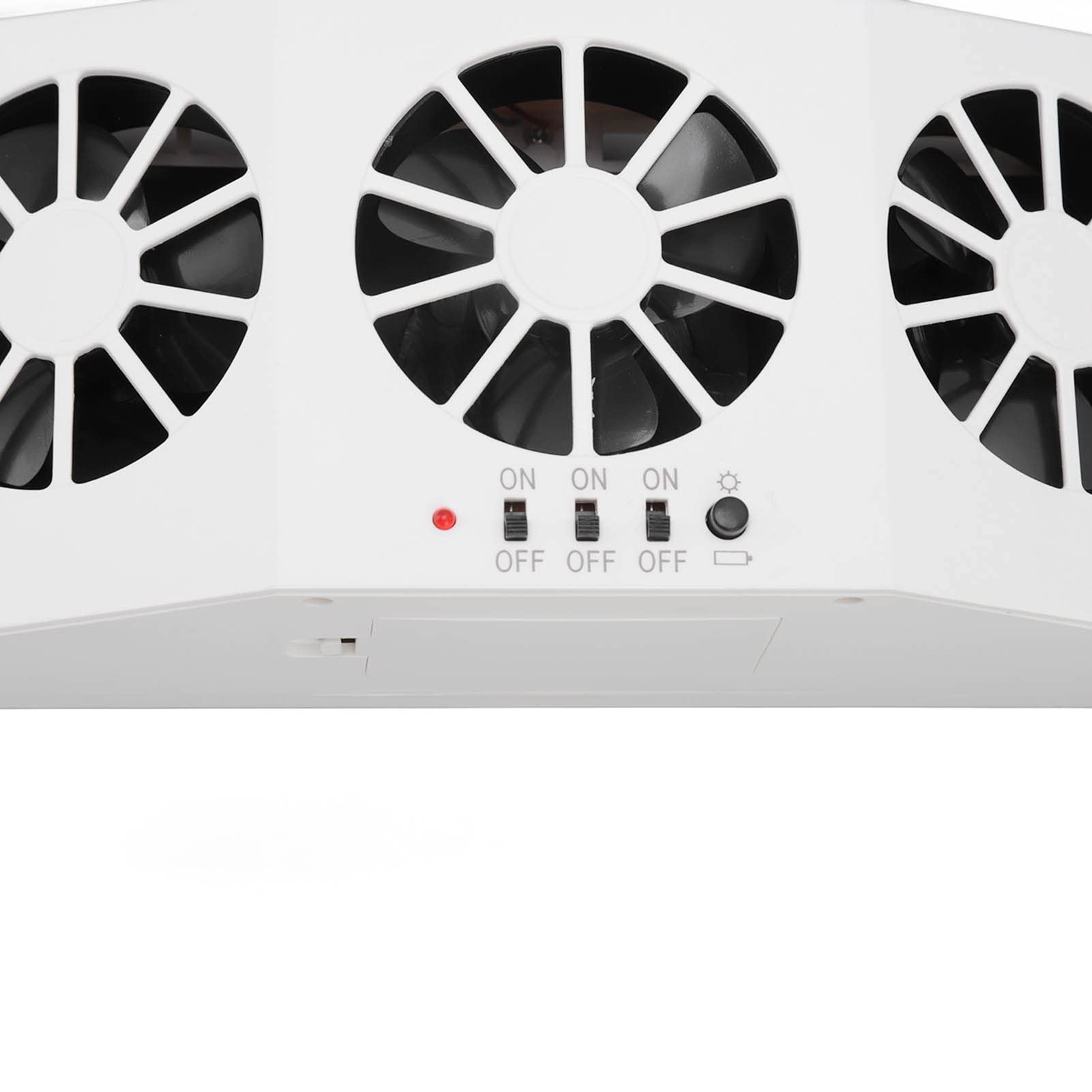 Ventilador de coche con energía solar Enfriador de coche con energía solar Ventilador de escape solar para coche Ventilación de ventana Ventilador de ventilación de escape de