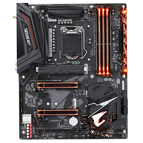 Image of GIGABYTE Z370 AORUS Ultra Gaming WiFi (Intel LGA1151 /ATX /2xM.2 /Front USB 3.1 /SLI Motherboards)