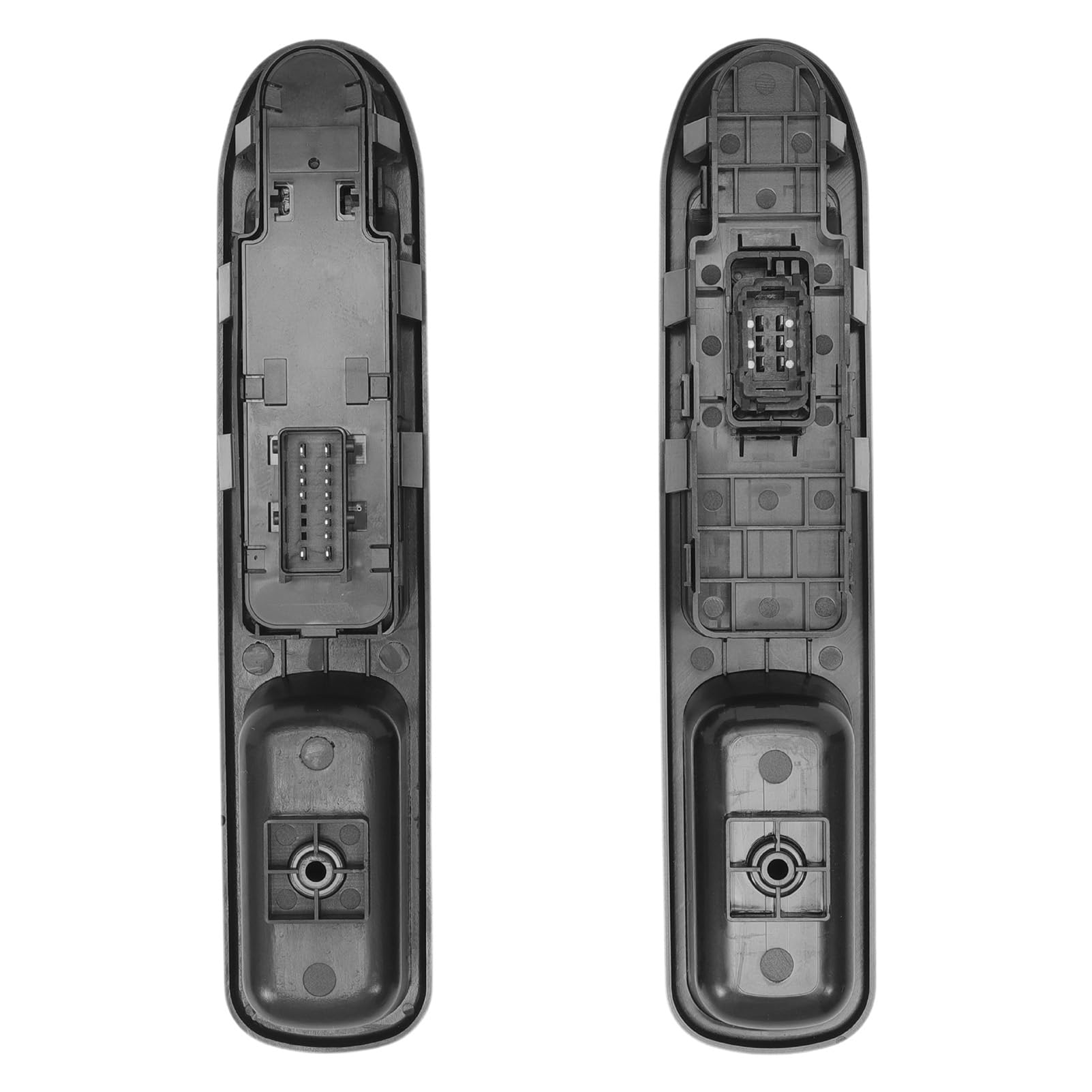 Boutons d'interrupteur de lève-vitre panneau de commande compatible avec Peugeot 207 Citroen c3 6554.QC 6490HQ 6554HJ 6 broches 2 pièces